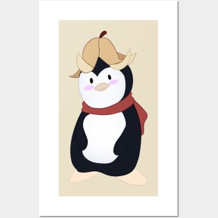 Cute penguin Posters and Art